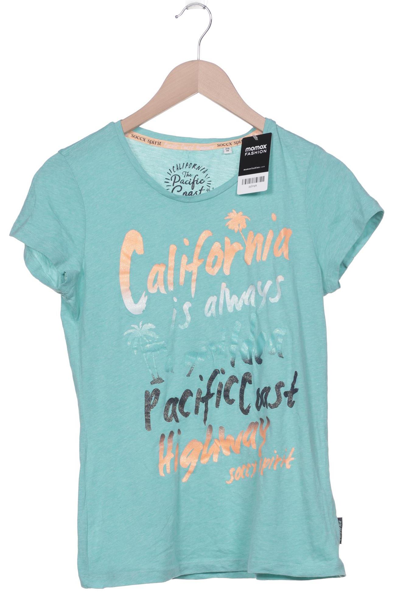 

SOCCX Damen T-Shirt, türkis