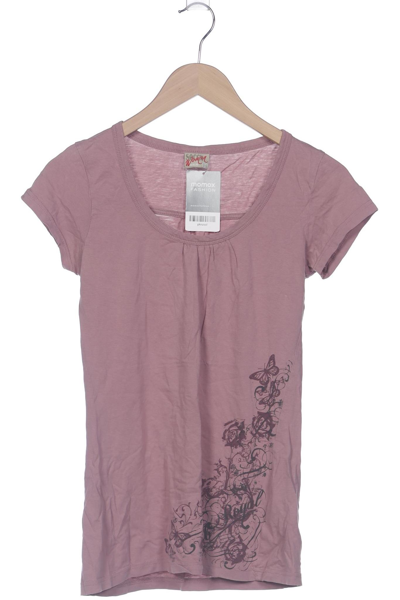 

Soccx Damen T-Shirt, pink, Gr. 38