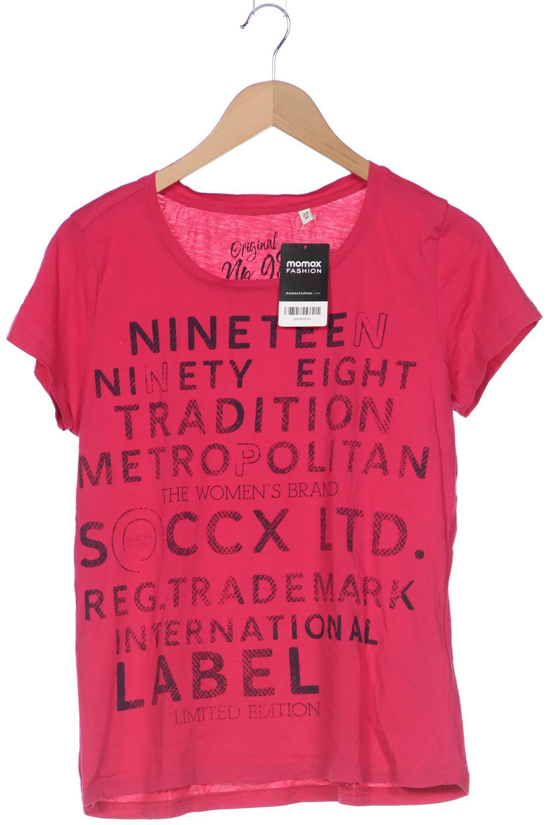

Soccx Damen T-Shirt, pink, Gr. 38