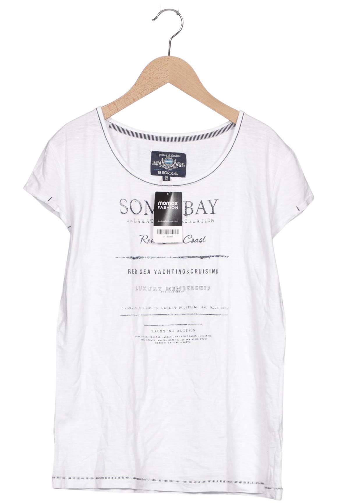

Soccx Damen T-Shirt, weiß, Gr. 38