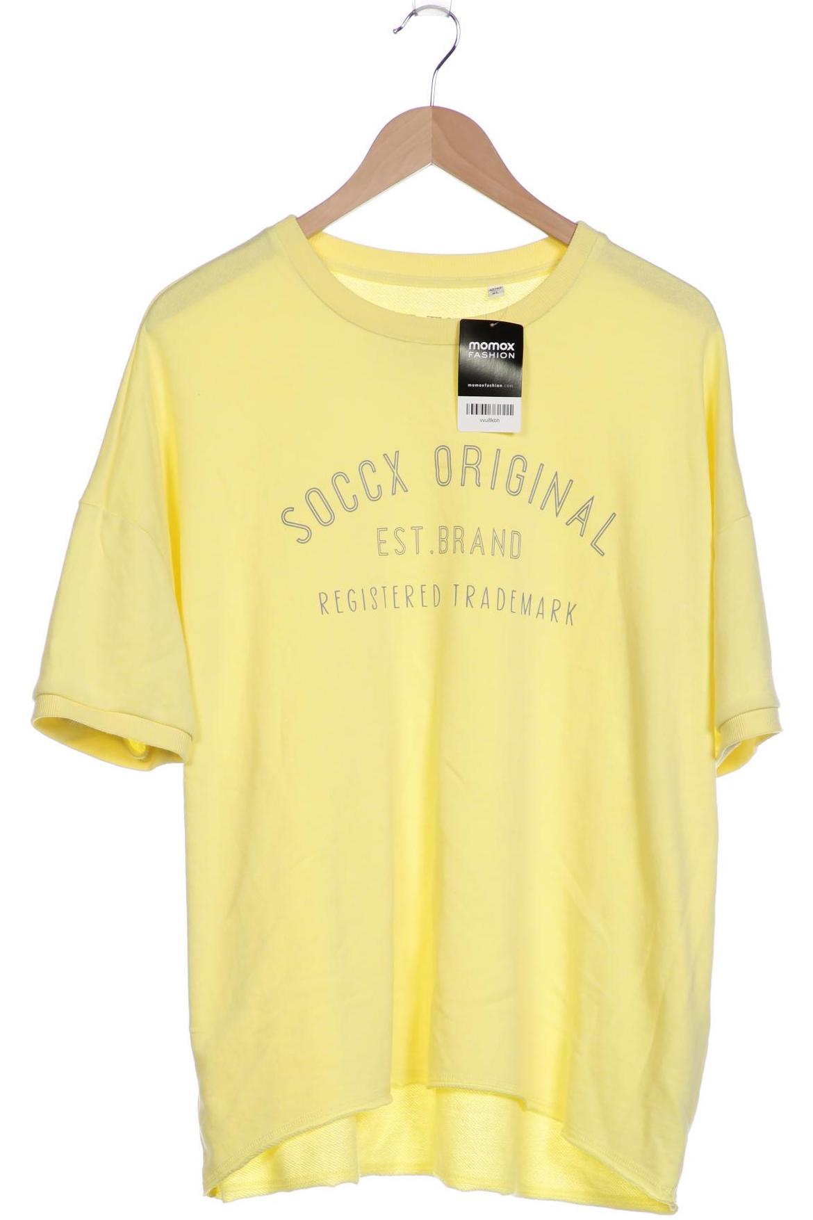 

Soccx Damen T-Shirt, gelb, Gr. 44