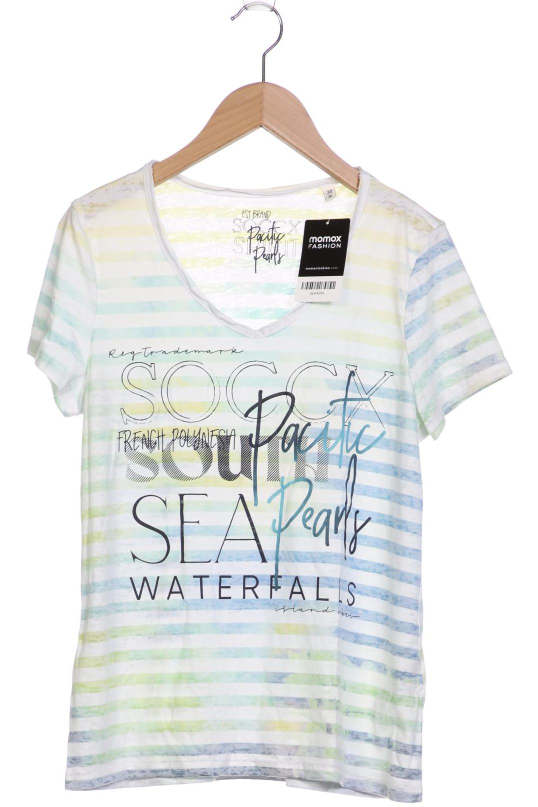

SOCCX Damen T-Shirt, hellgrün