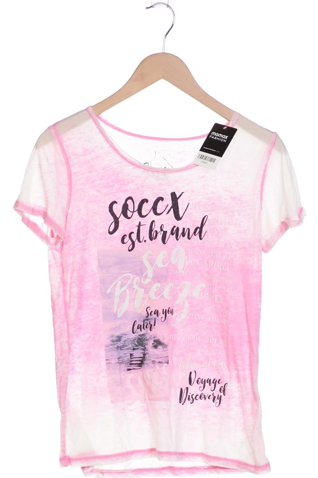 

Soccx Damen T-Shirt, pink, Gr. 36