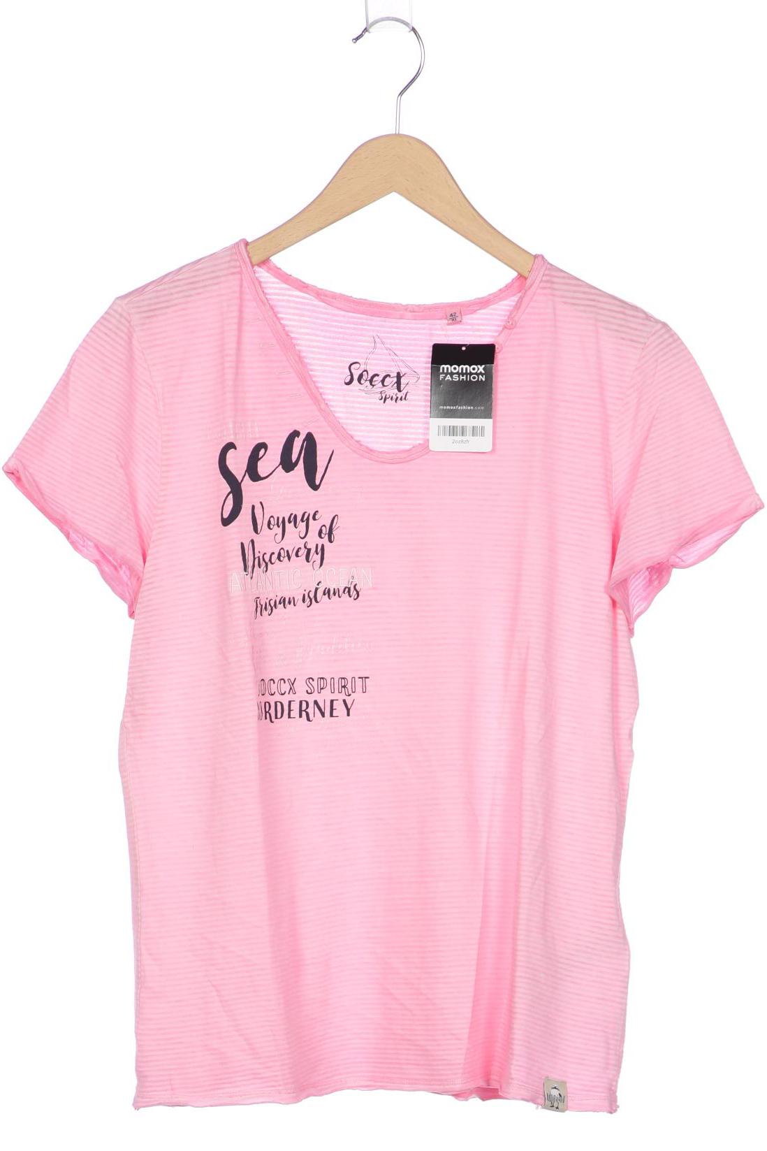 

Soccx Damen T-Shirt, pink, Gr. 42