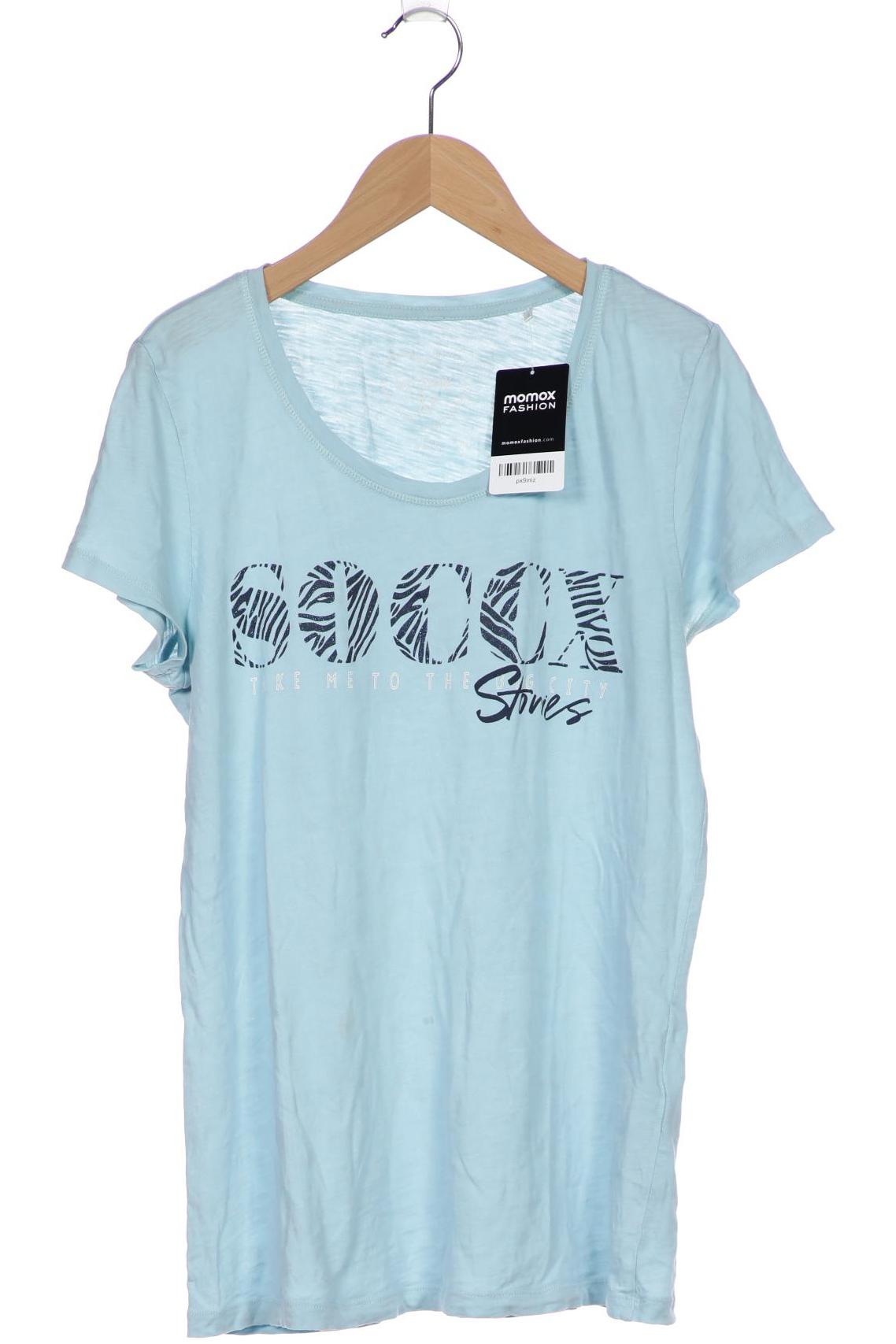 

SOCCX Damen T-Shirt, hellblau