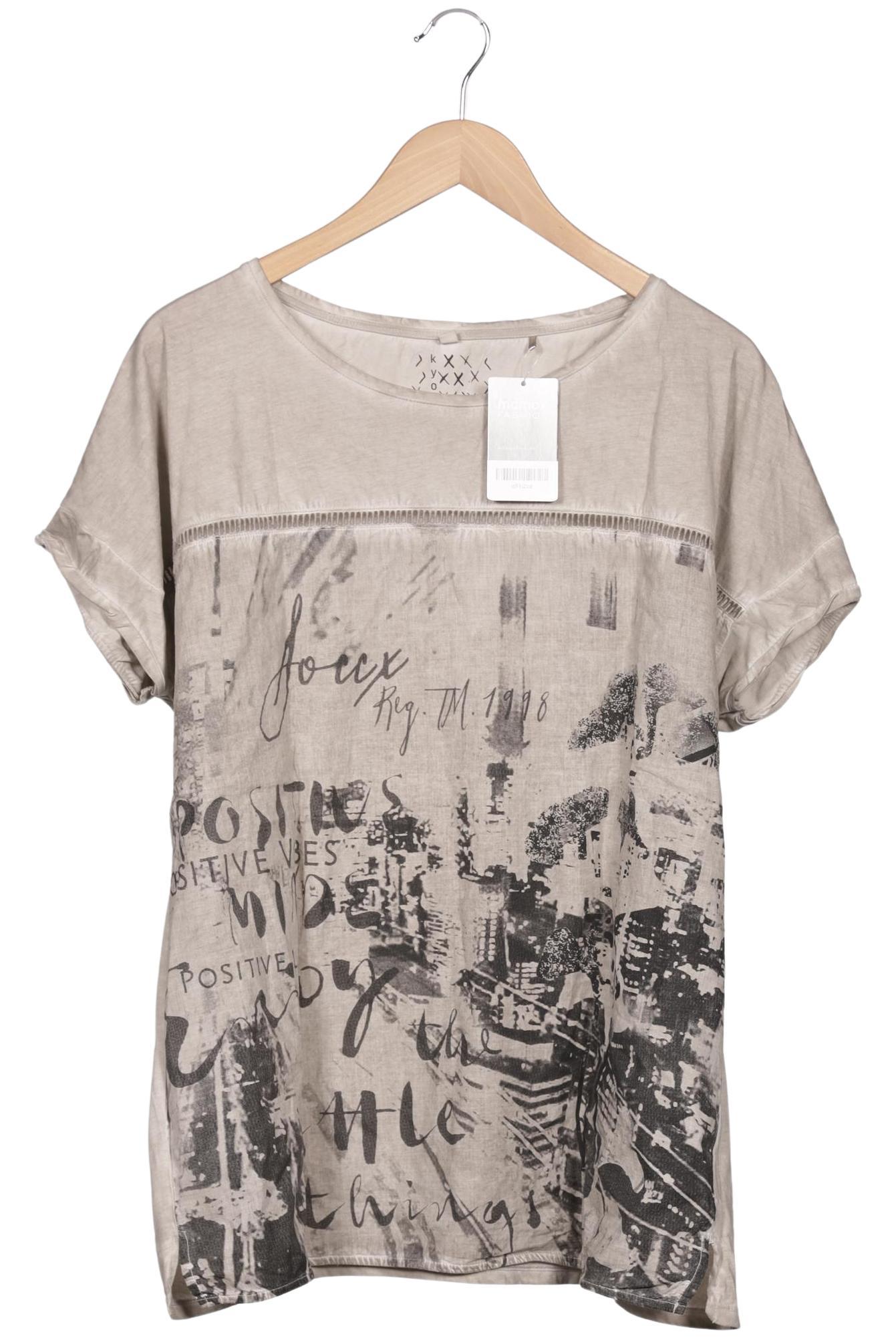 

Soccx Damen T-Shirt, grau, Gr. 44