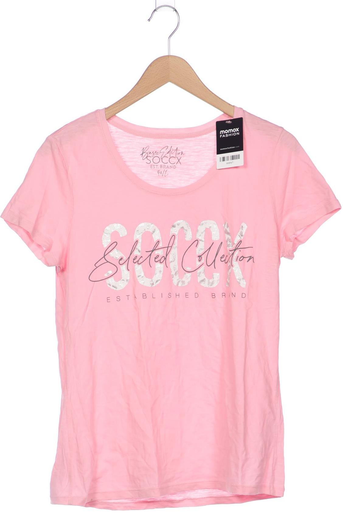 

Soccx Damen T-Shirt, pink, Gr. 40