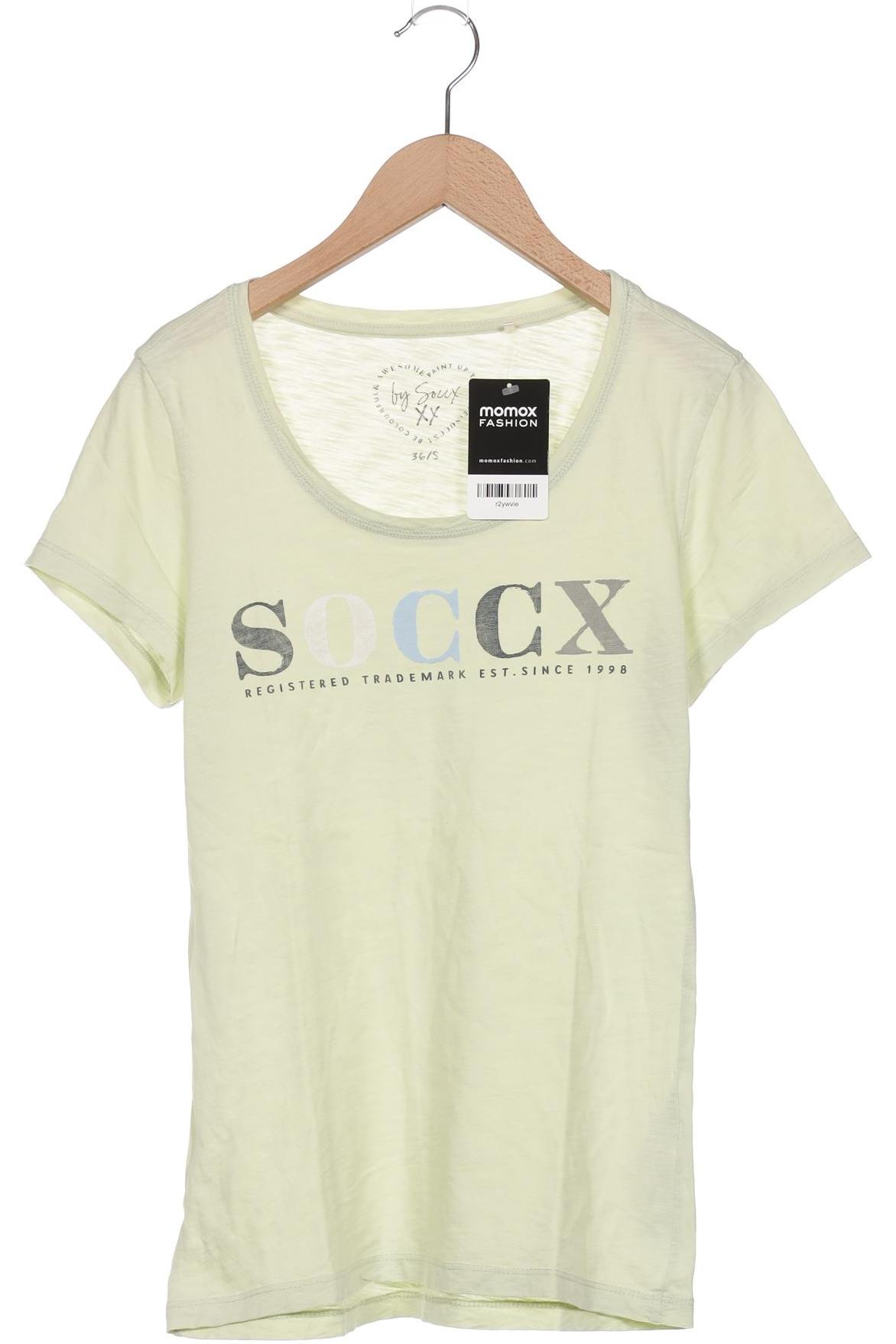 

Soccx Damen T-Shirt, hellgrün, Gr. 36