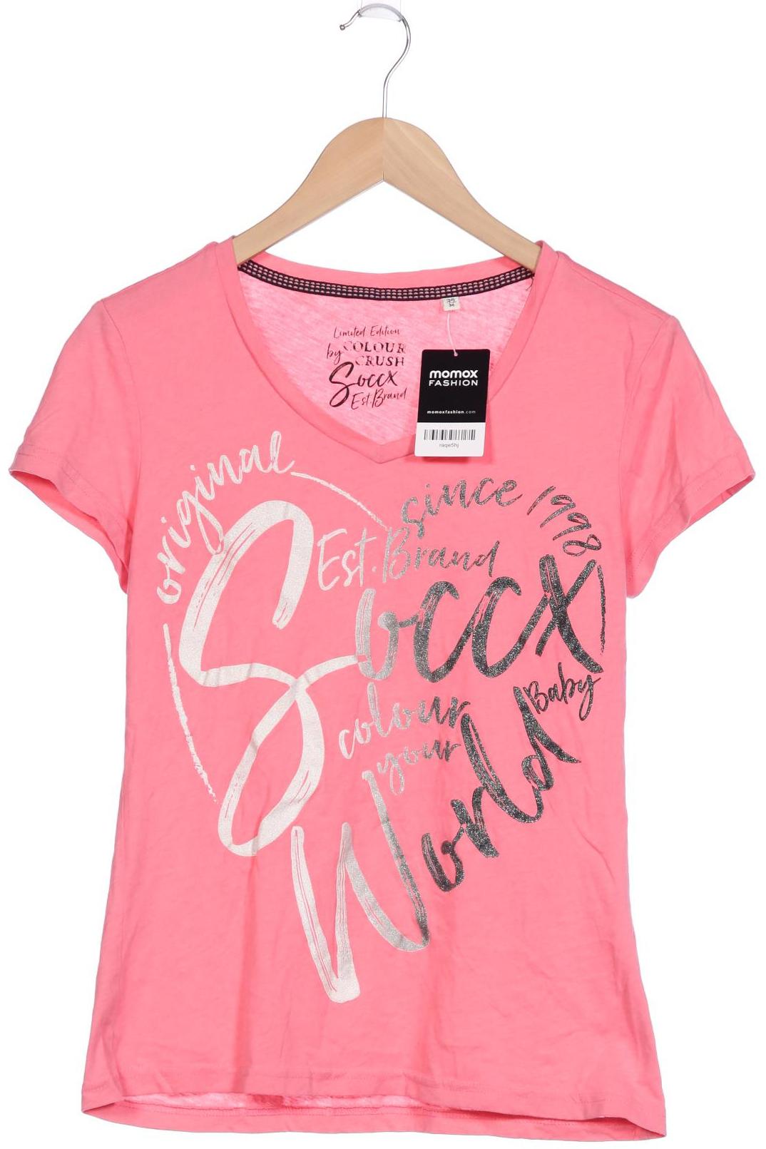 

SOCCX Damen T-Shirt, pink