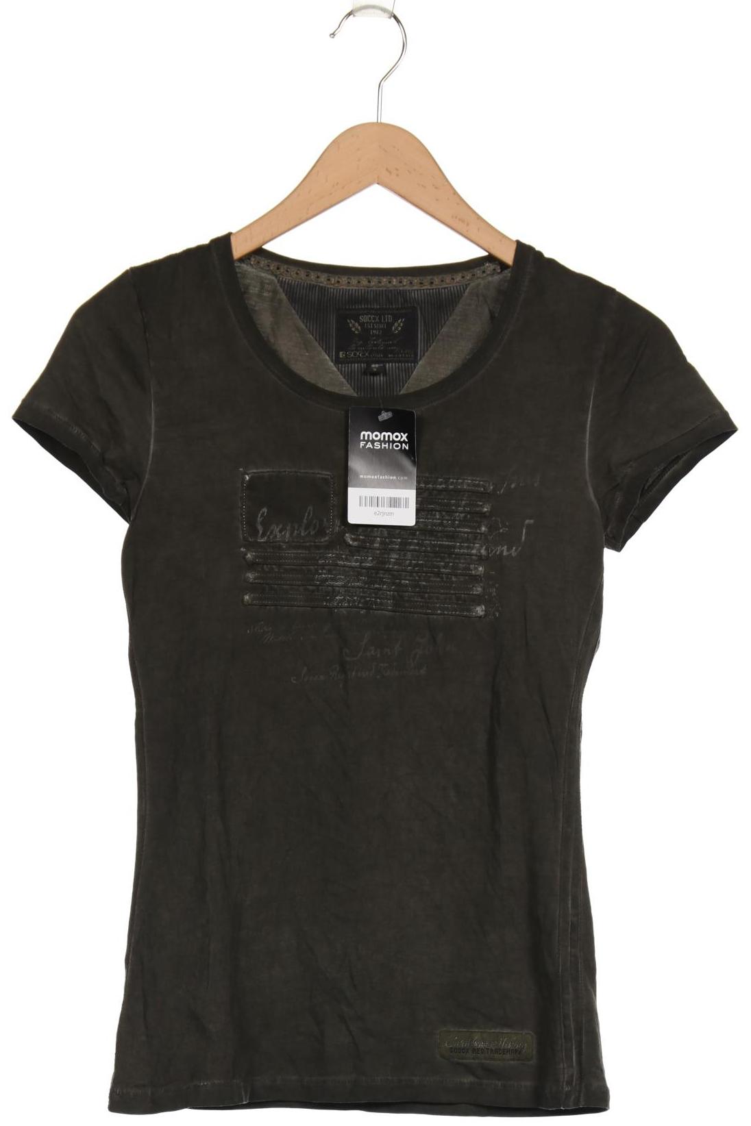 

SOCCX Damen T-Shirt, grün