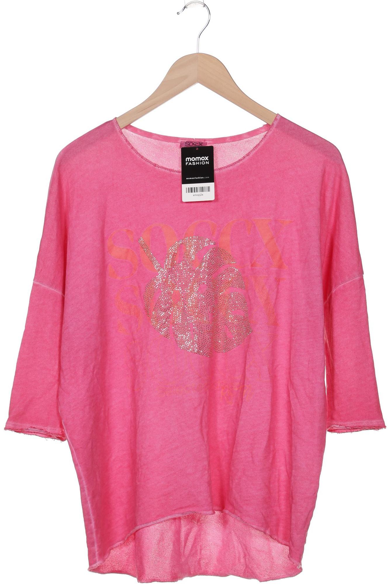 

Soccx Damen T-Shirt, pink, Gr. 38