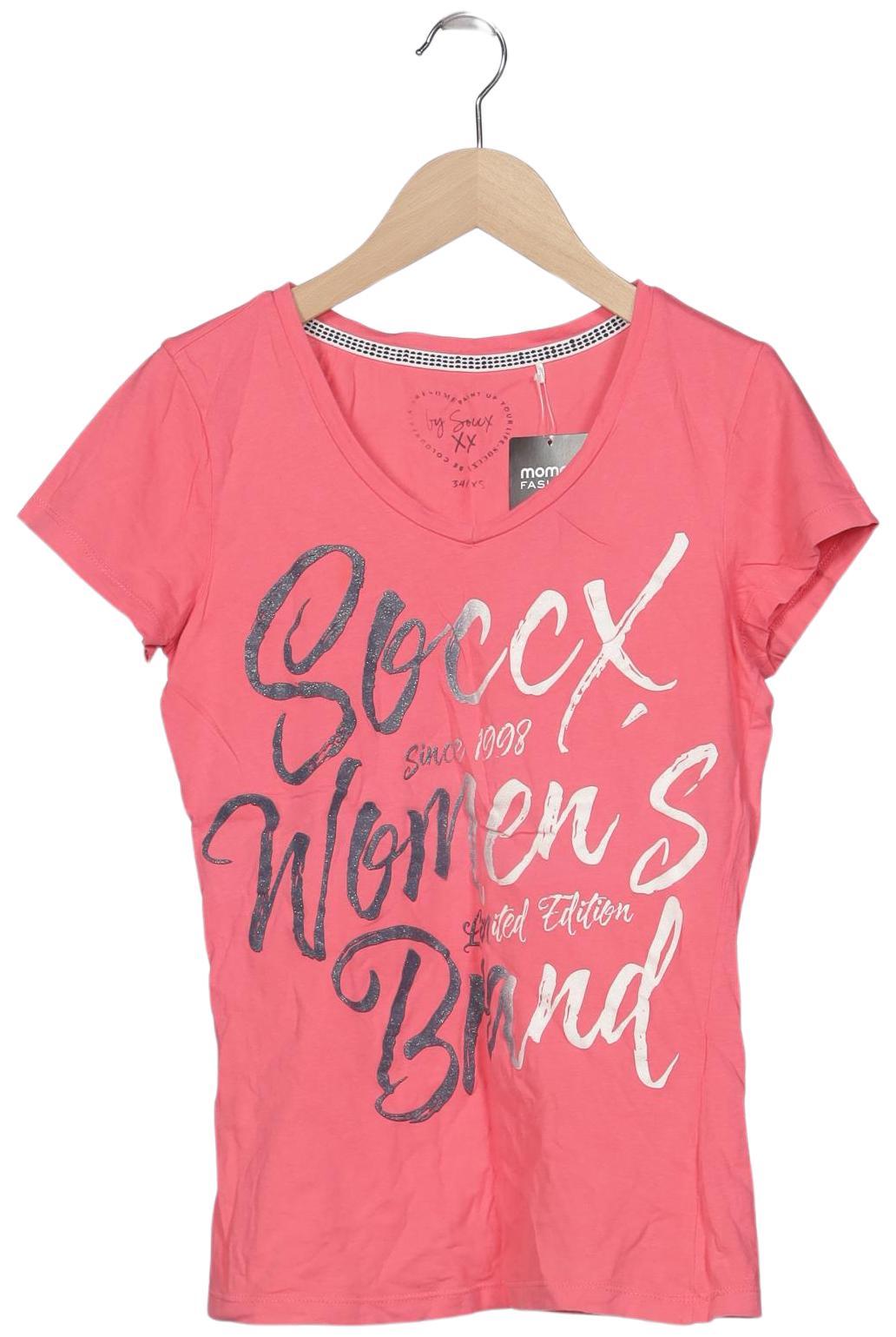 

Soccx Damen T-Shirt, pink, Gr. 34