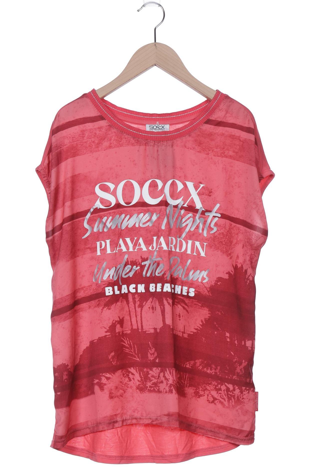 

Soccx Damen T-Shirt, pink, Gr. 38