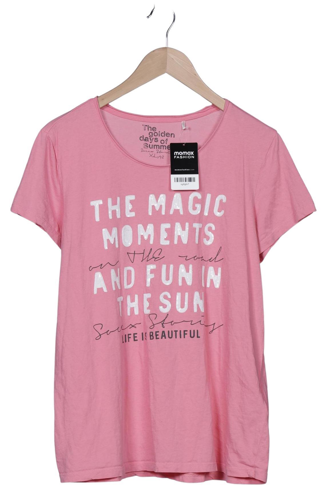 

Soccx Damen T-Shirt, pink, Gr. 42