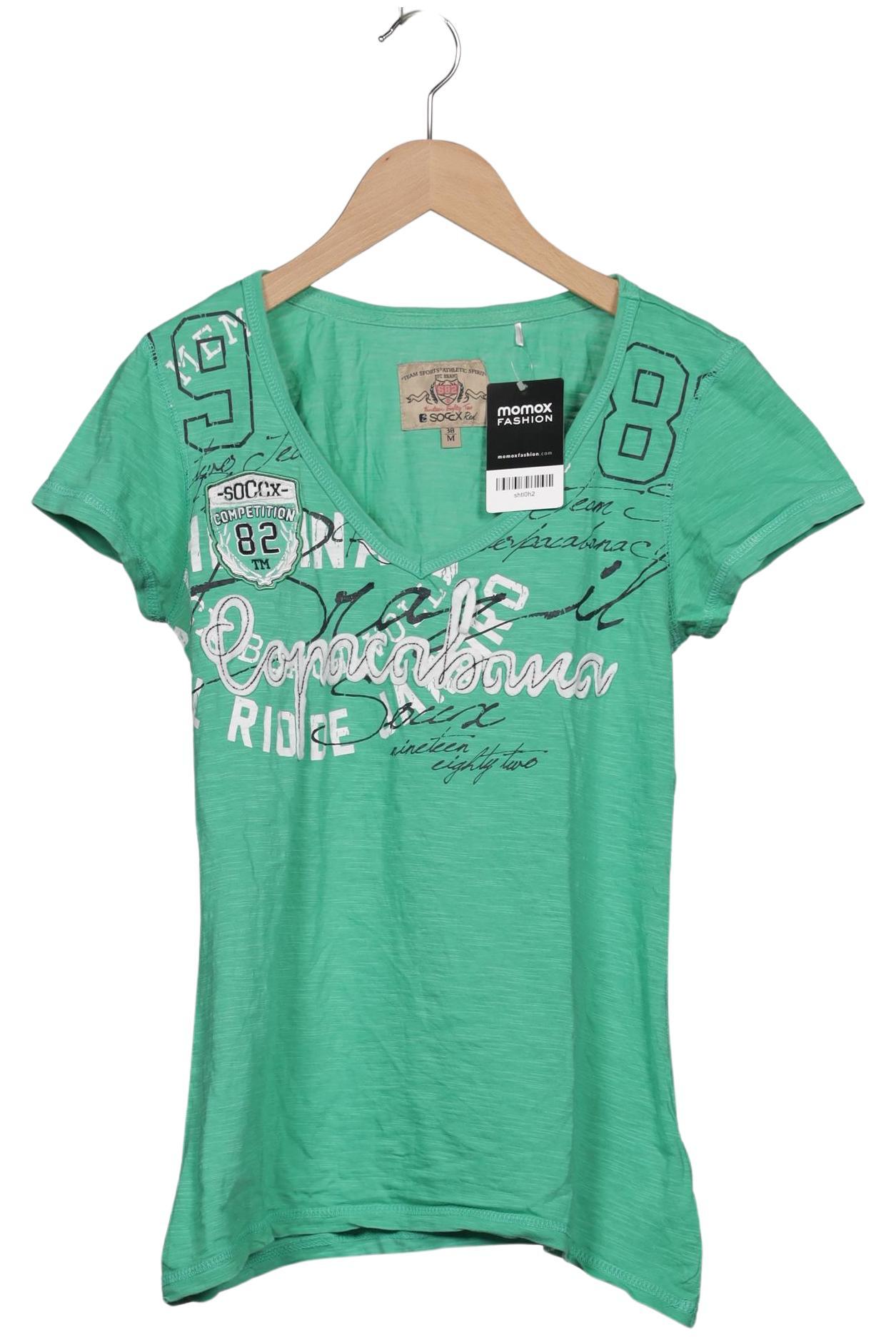 

Soccx Damen T-Shirt, grün, Gr. 38