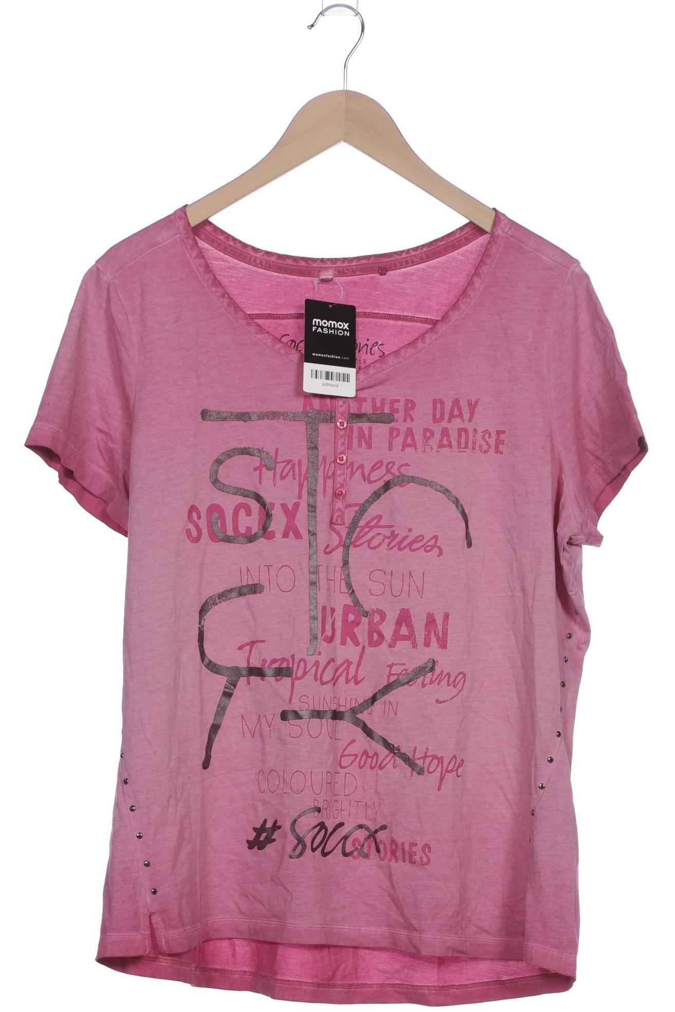 

Soccx Damen T-Shirt, pink, Gr. 44