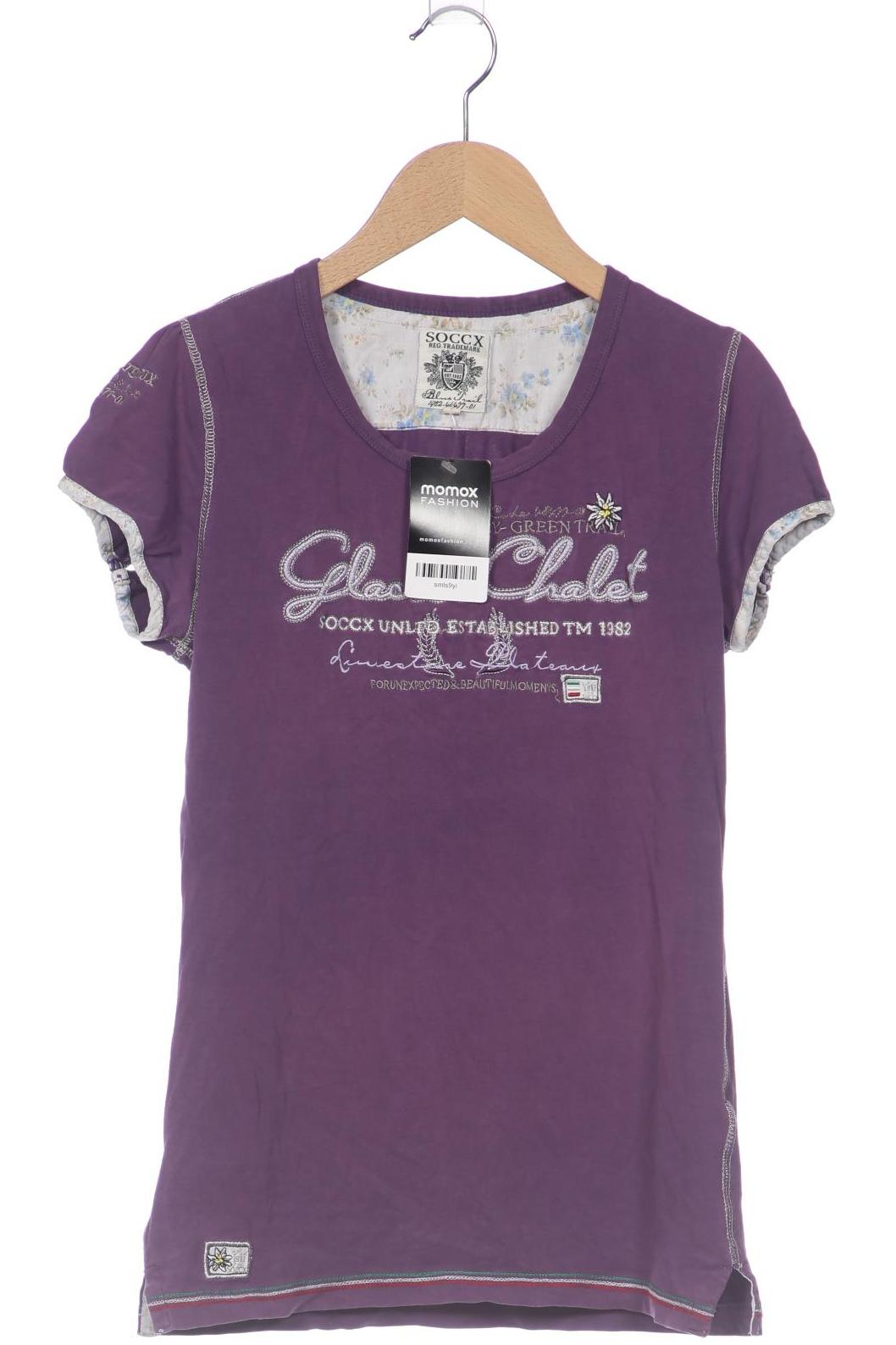 Thumbnail - Soccx Damen T-Shirt, flieder, Gr. 38