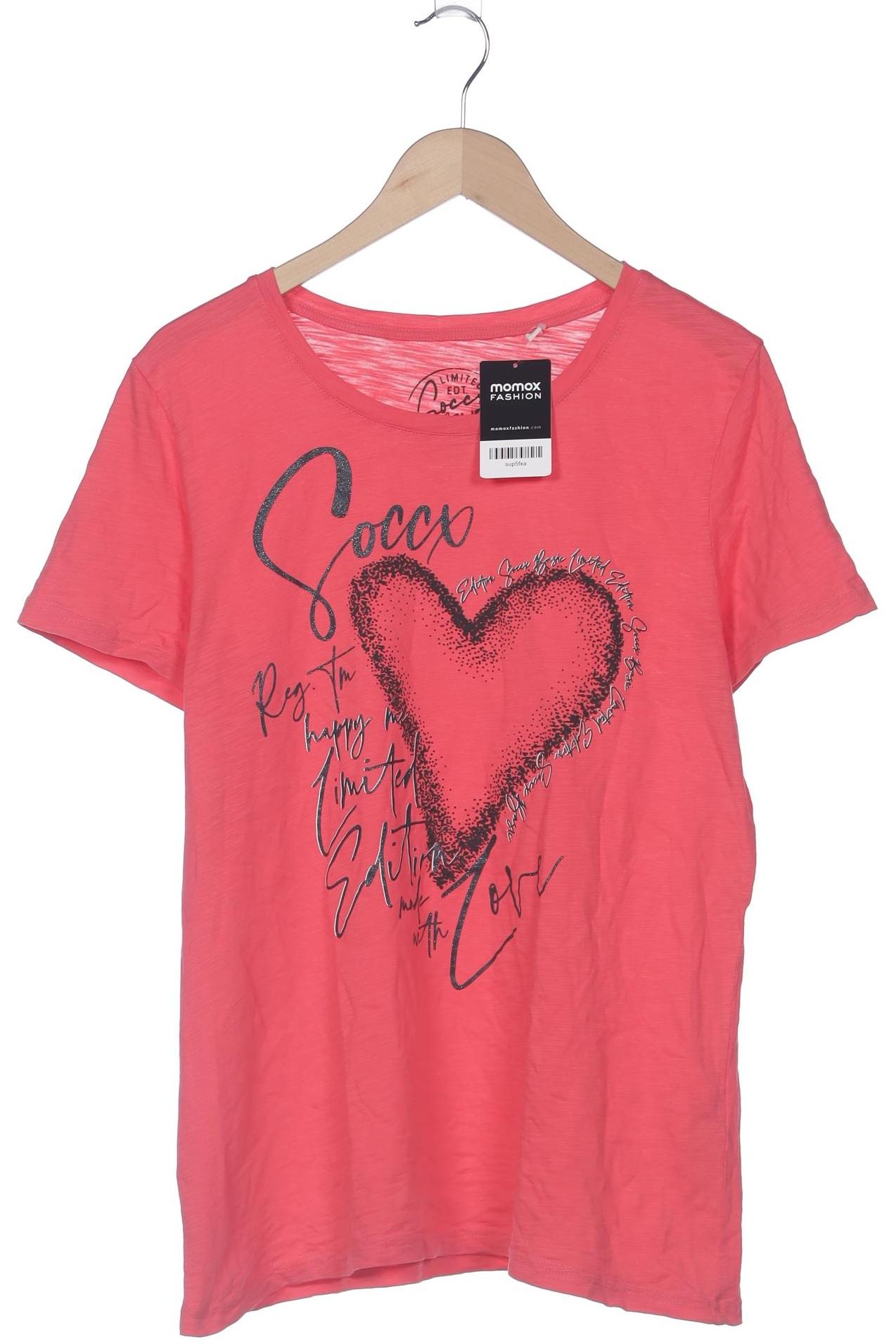 

Soccx Damen T-Shirt, pink, Gr. 42