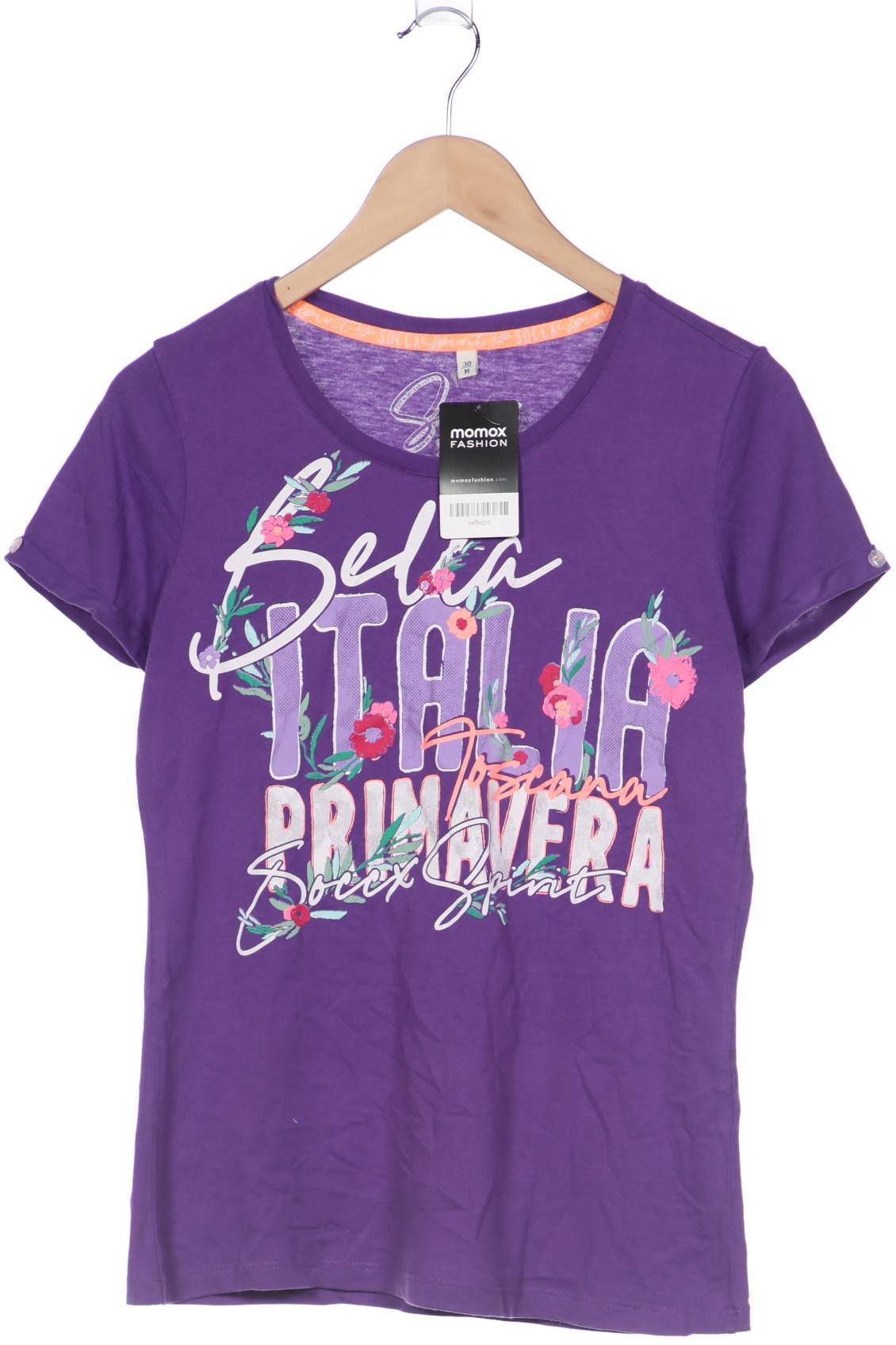 

Soccx Damen T-Shirt, flieder, Gr. 38
