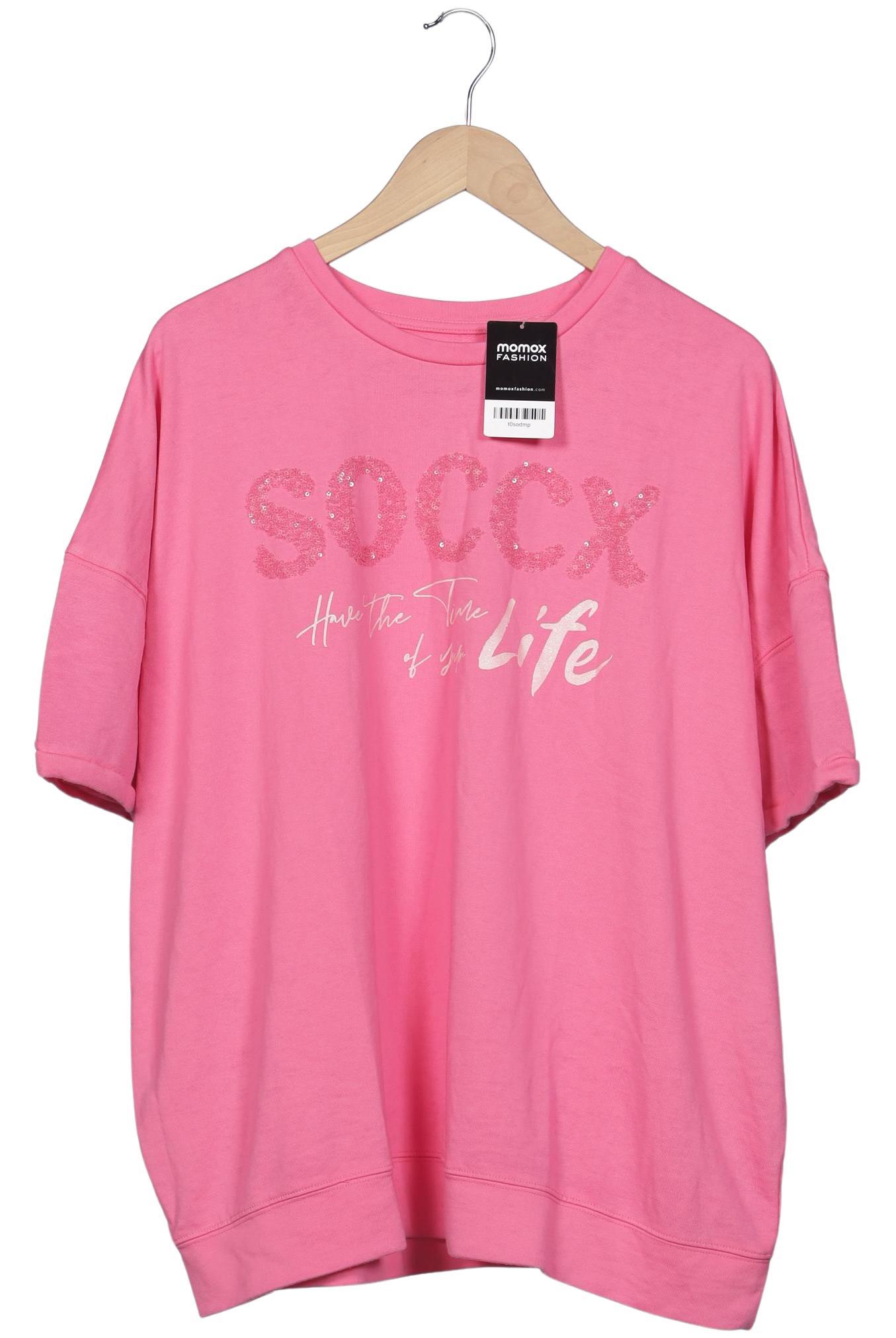 

Soccx Damen T-Shirt, pink, Gr. 48