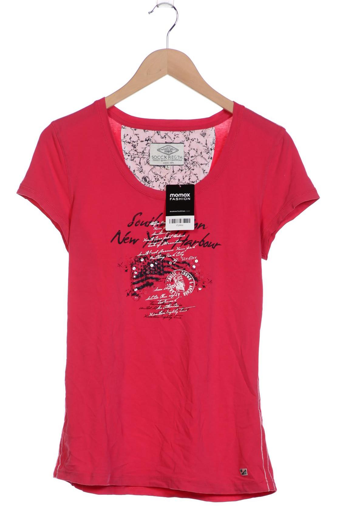 

Soccx Damen T-Shirt, pink, Gr. 42