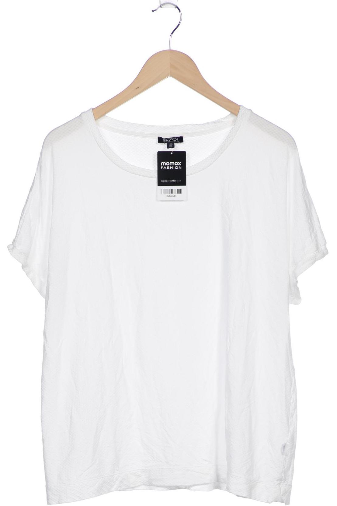 

Soccx Damen T-Shirt, weiß, Gr. 42