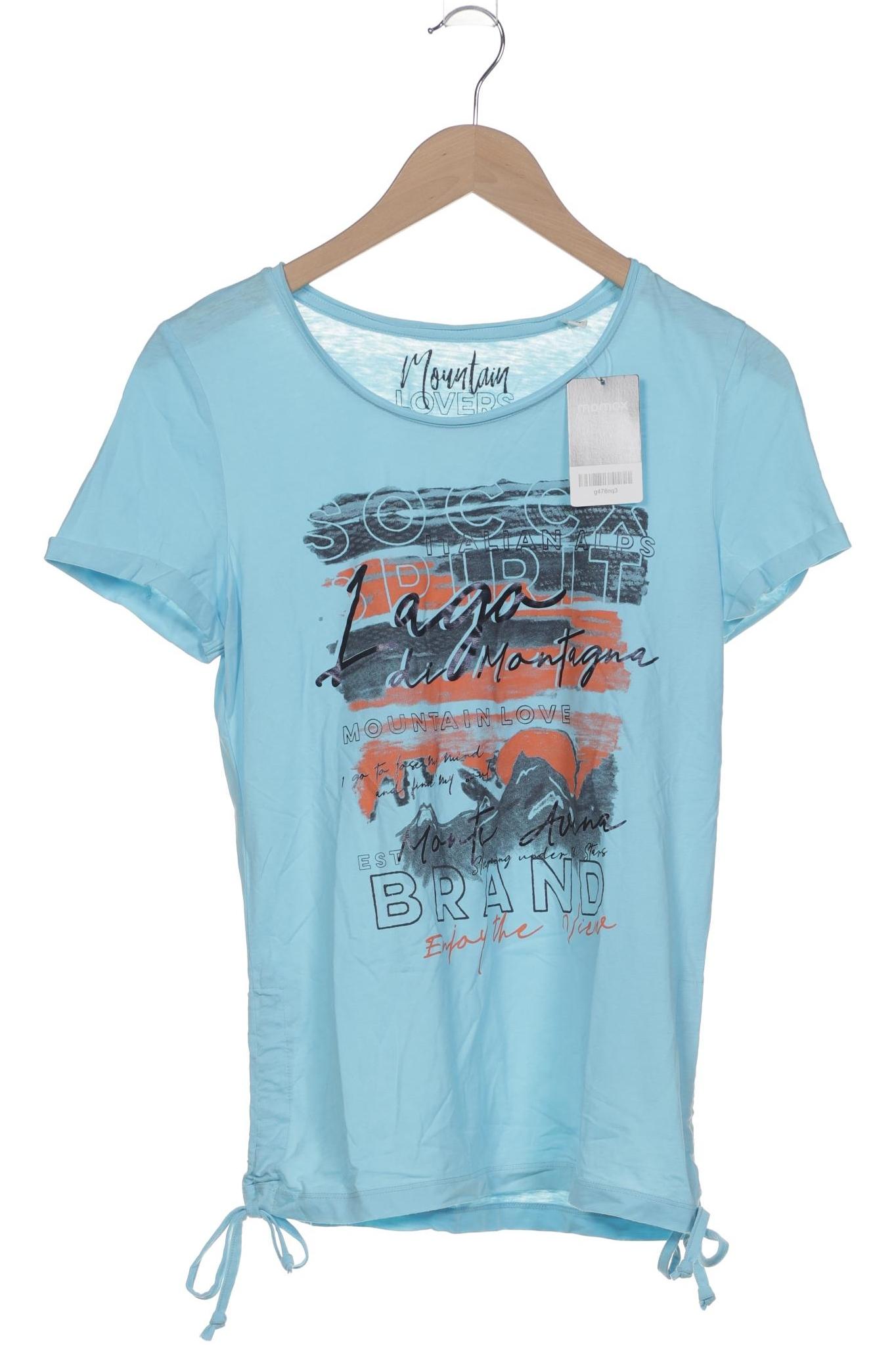 

Soccx Damen T-Shirt, blau, Gr. 38