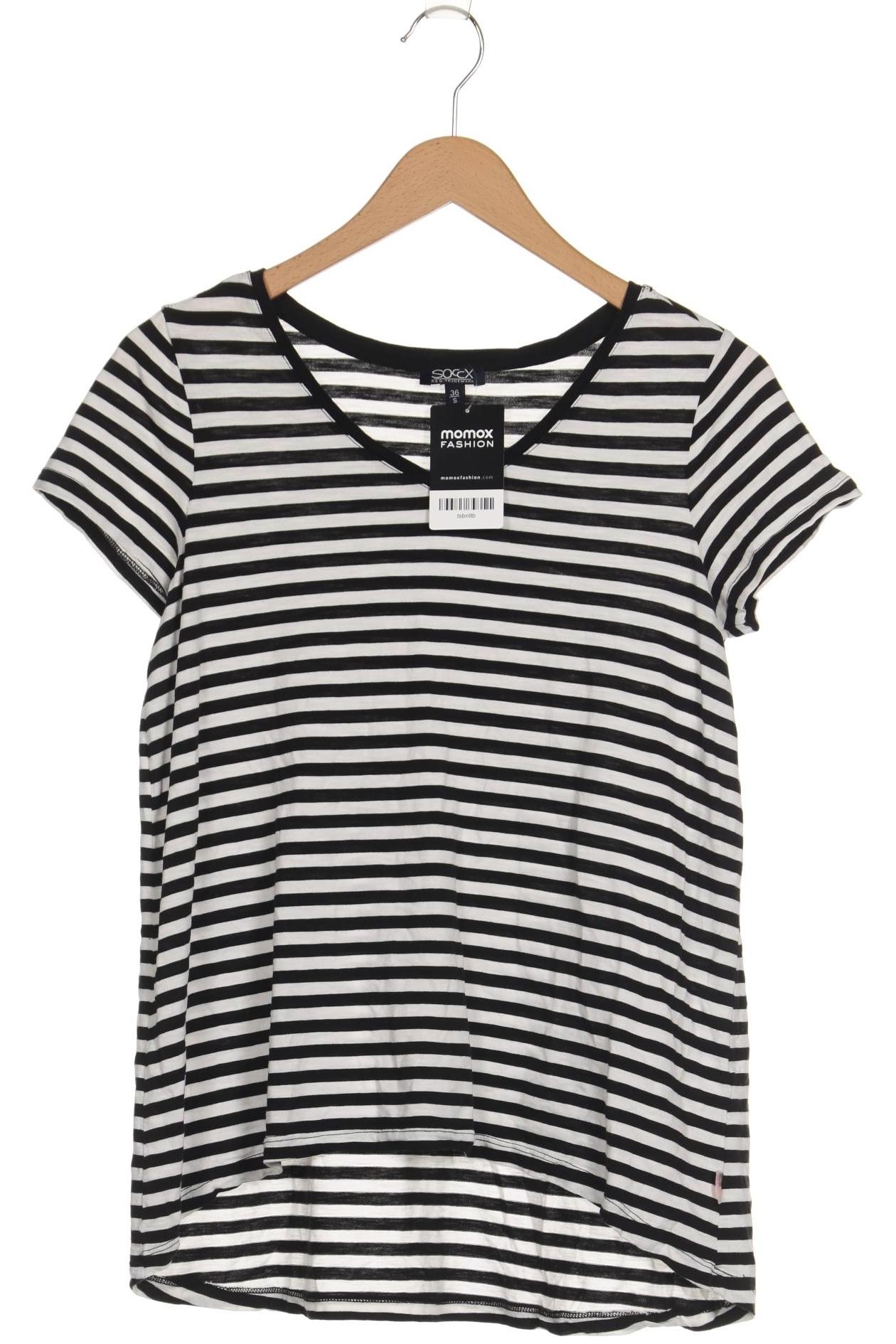 

Soccx Damen T-Shirt, schwarz, Gr. 36