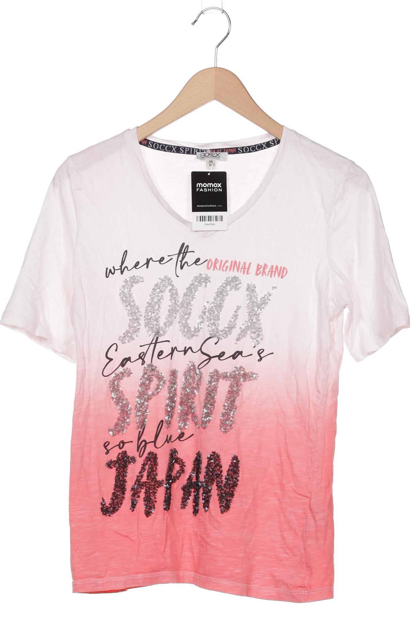 

Soccx Damen T-Shirt, pink, Gr. 38