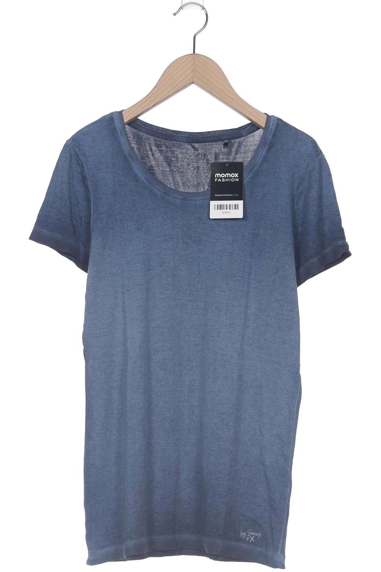 

Soccx Damen T-Shirt, blau, Gr. 40
