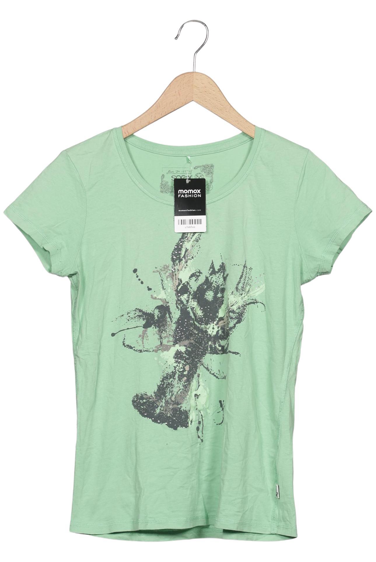

Soccx Damen T-Shirt, hellgrün, Gr. 38