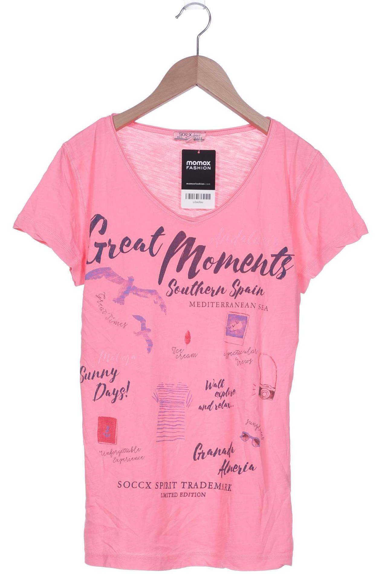 

SOCCX Damen T-Shirt, pink