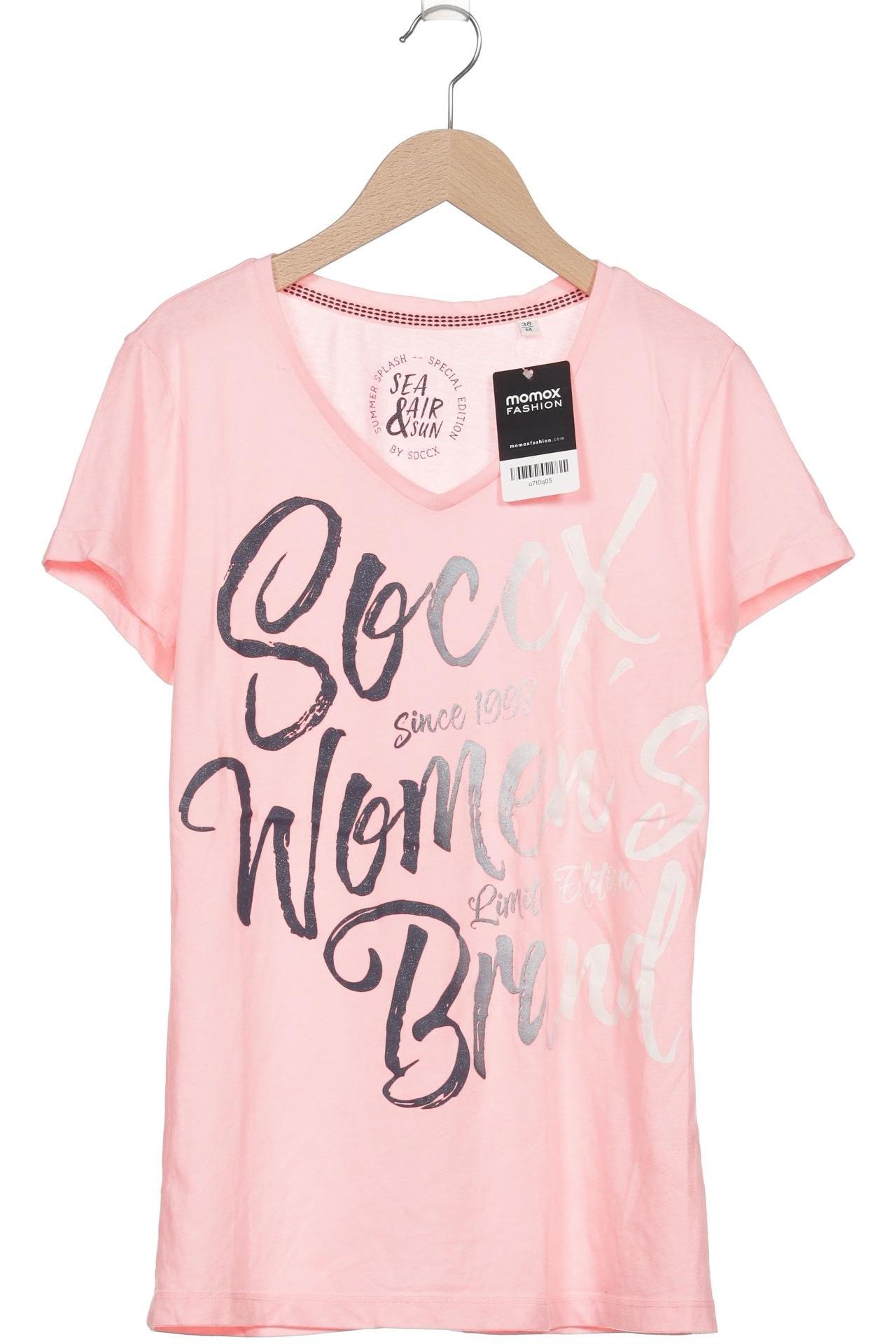 

Soccx Damen T-Shirt, pink, Gr. 38