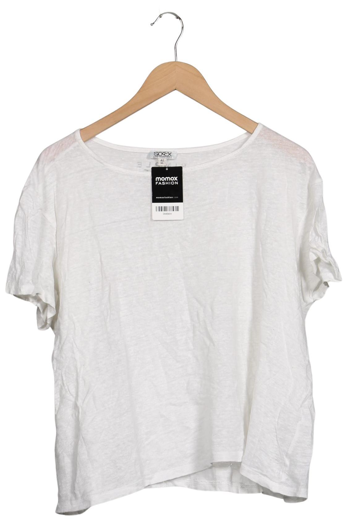 

Soccx Damen T-Shirt, weiß, Gr. 42