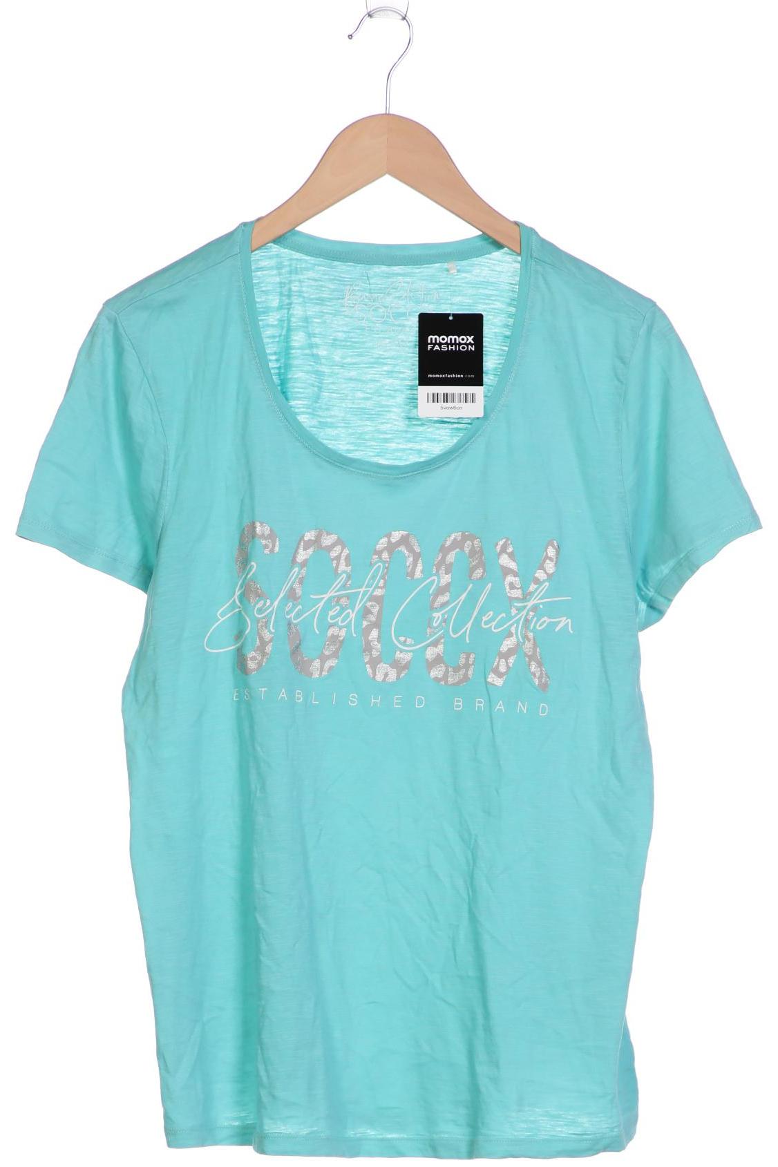 

Soccx Damen T-Shirt, hellblau, Gr. 44