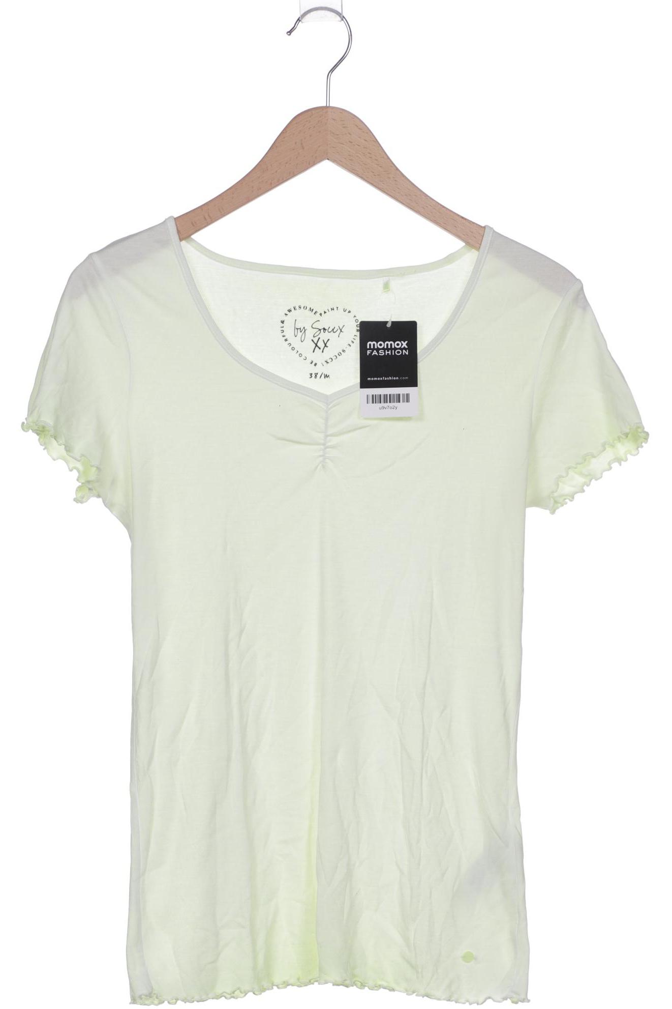 

Soccx Damen T-Shirt, hellgrün, Gr. 38