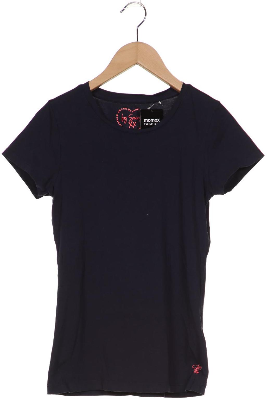 

SOCCX Damen T-Shirt, marineblau