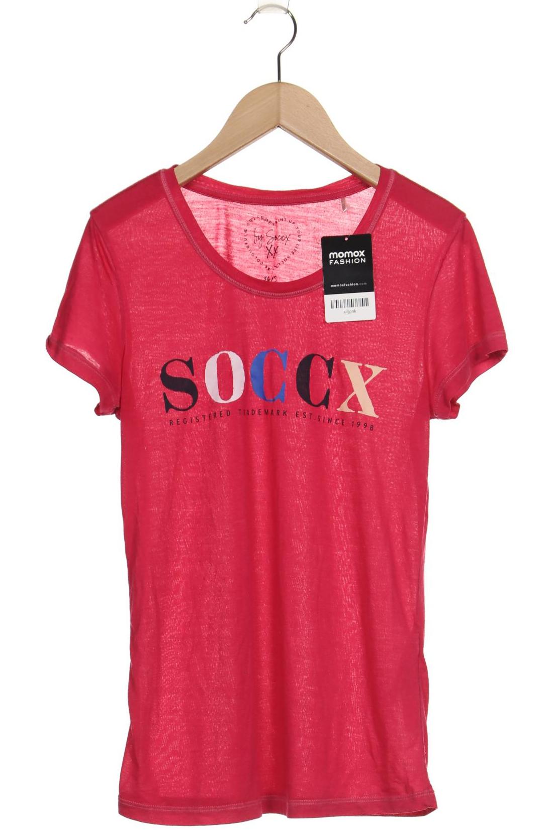 

Soccx Damen T-Shirt, pink, Gr. 36