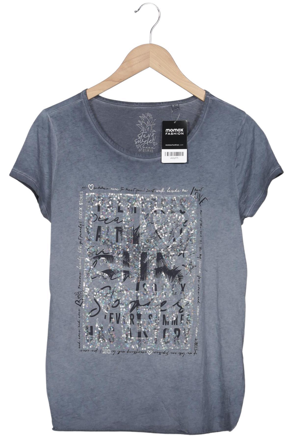 

Soccx Damen T-Shirt, marineblau, Gr. 40
