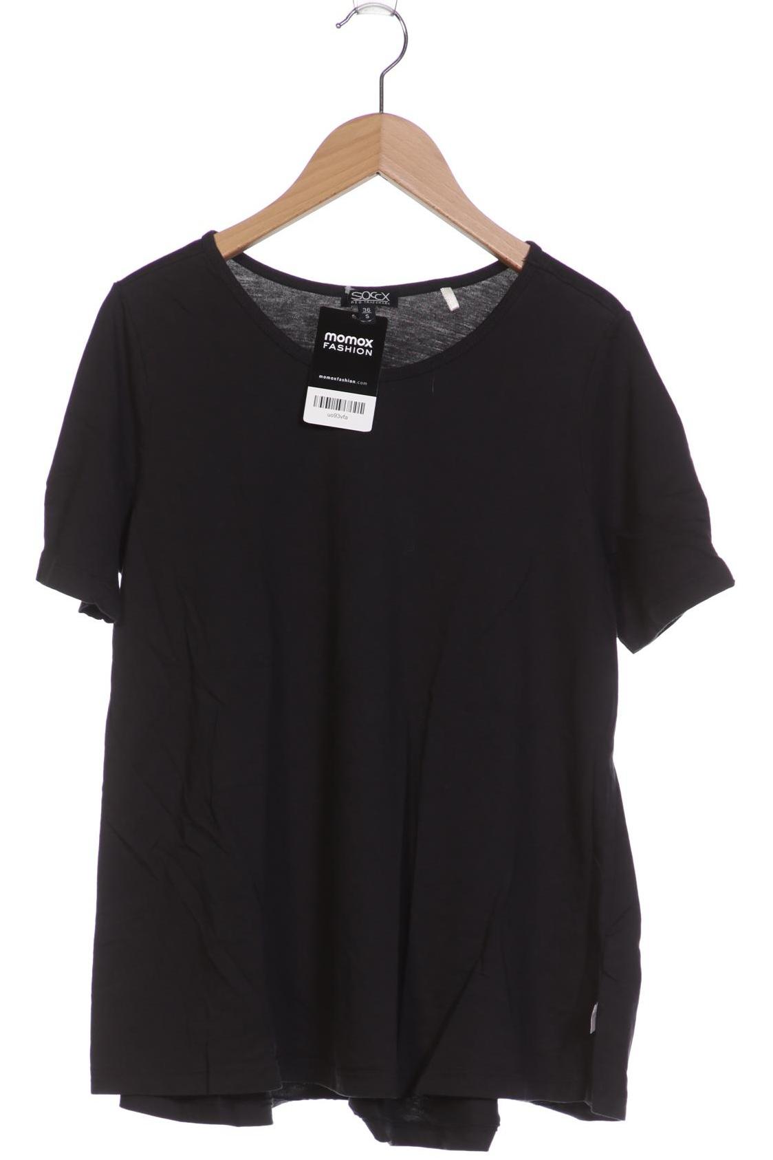 

Soccx Damen T-Shirt, grau, Gr. 36