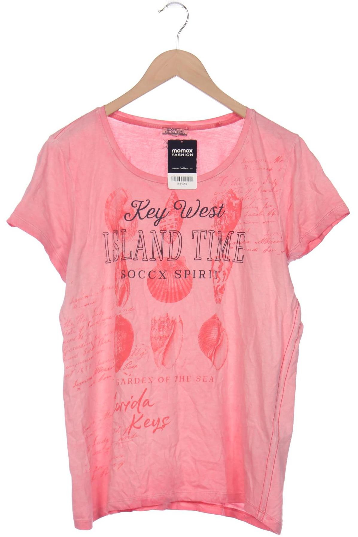 

Soccx Damen T-Shirt, pink, Gr. 42