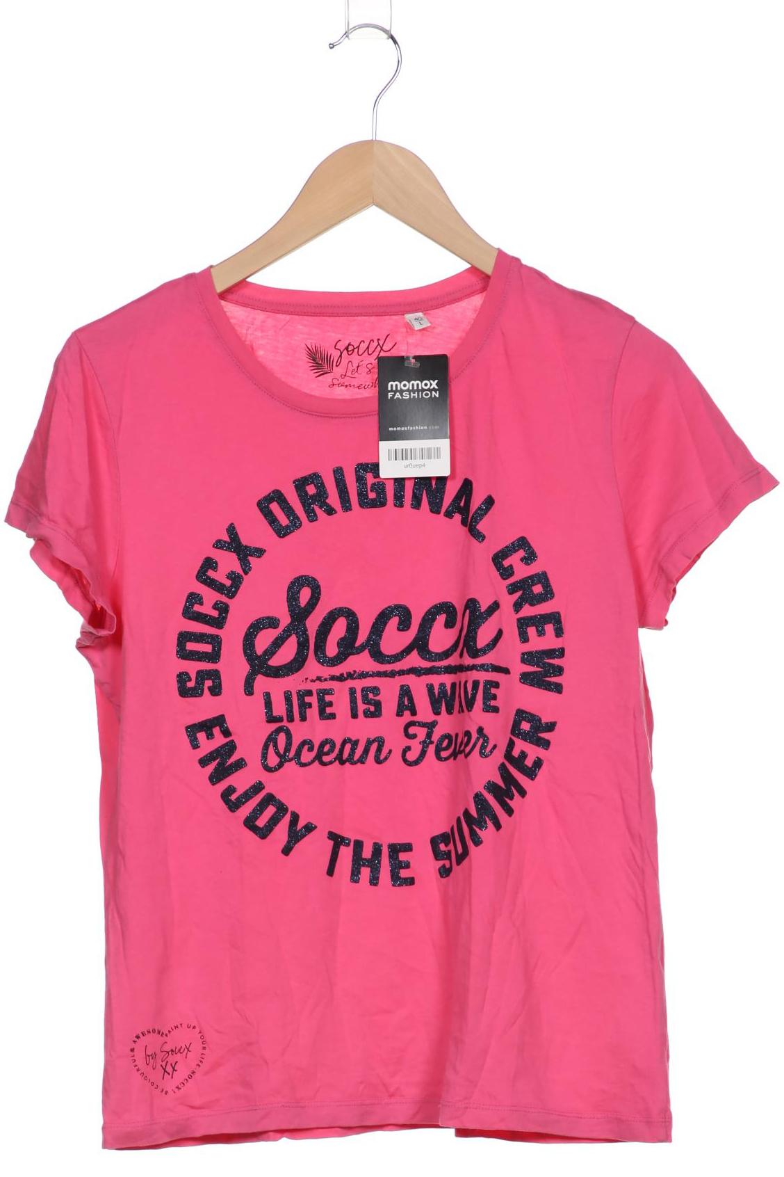 

SOCCX Damen T-Shirt, pink