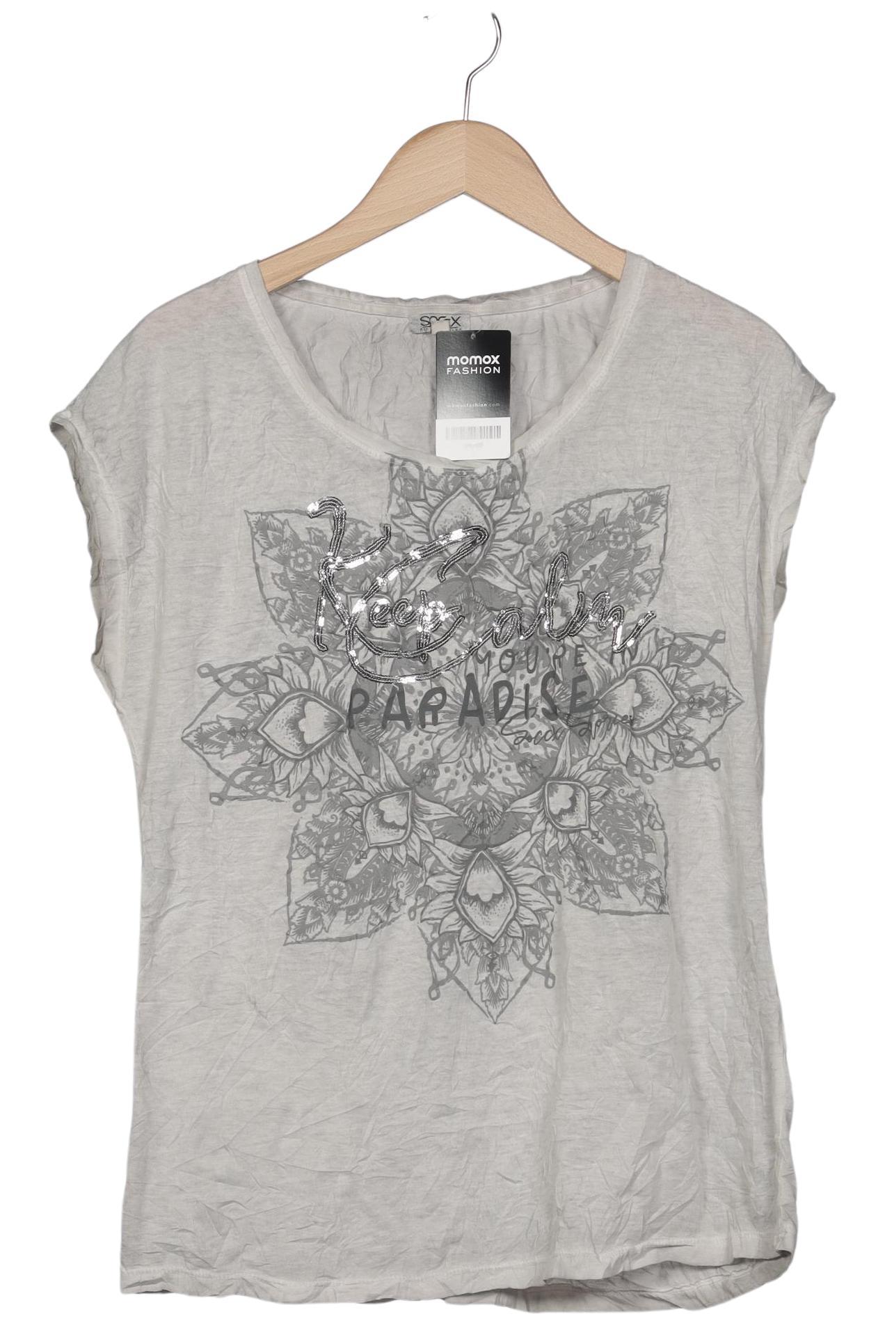 

Soccx Damen T-Shirt, mehrfarbig, Gr. 38