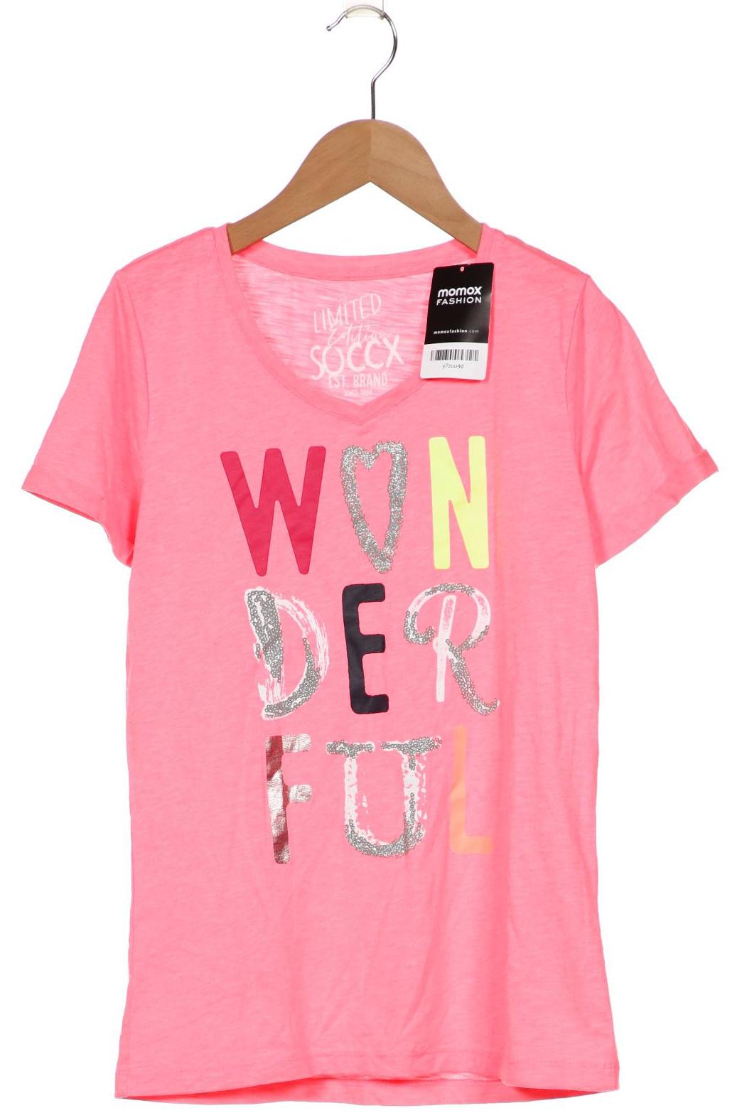 

SOCCX Damen T-Shirt, neon
