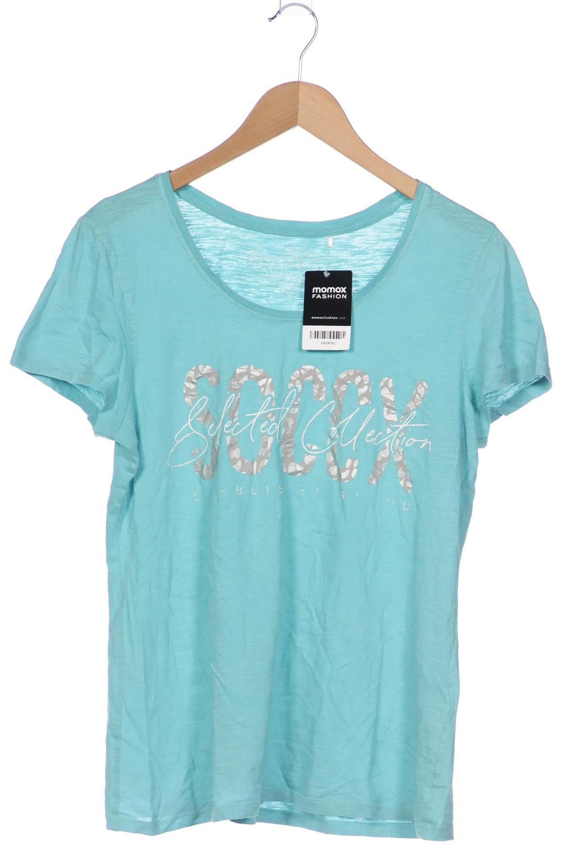 

Soccx Damen T-Shirt, türkis, Gr. 40