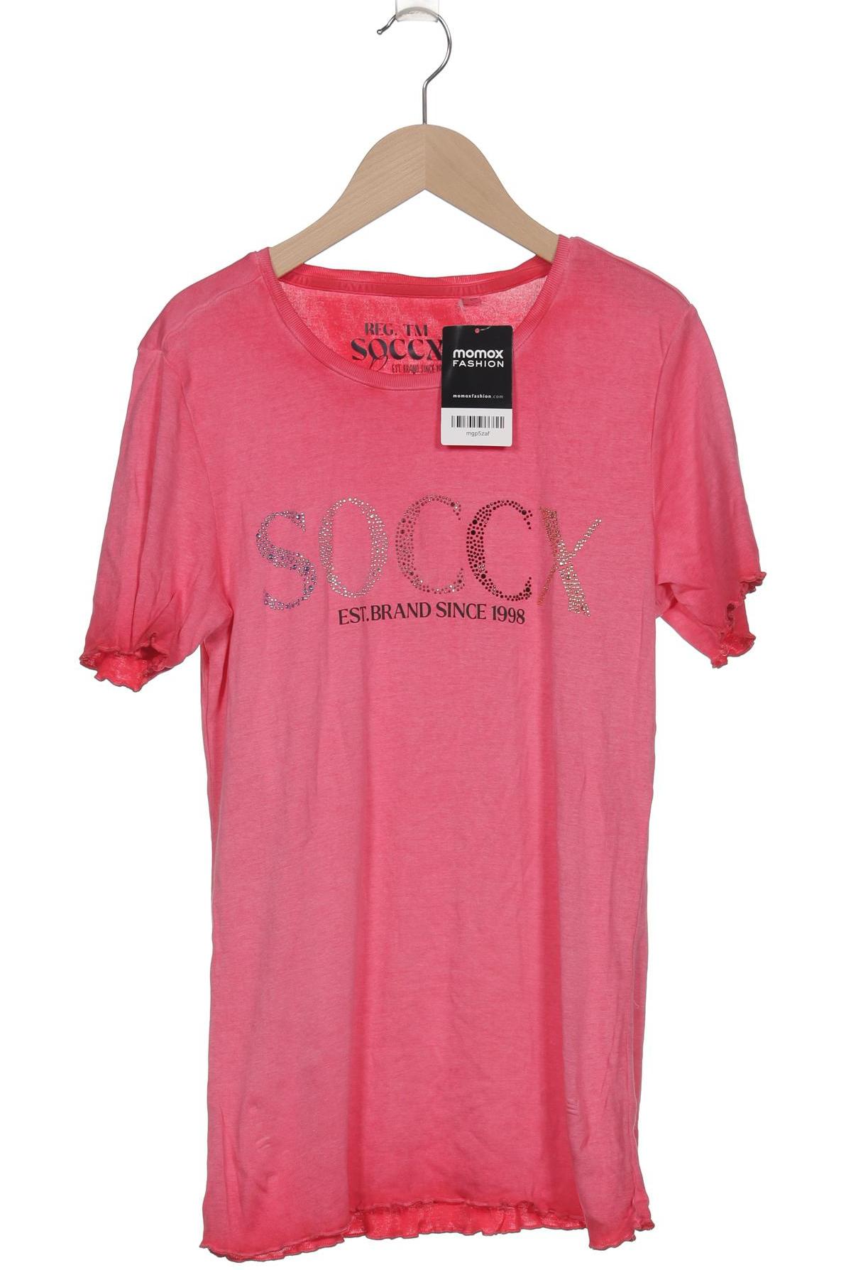 

Soccx Damen T-Shirt, pink, Gr. 42