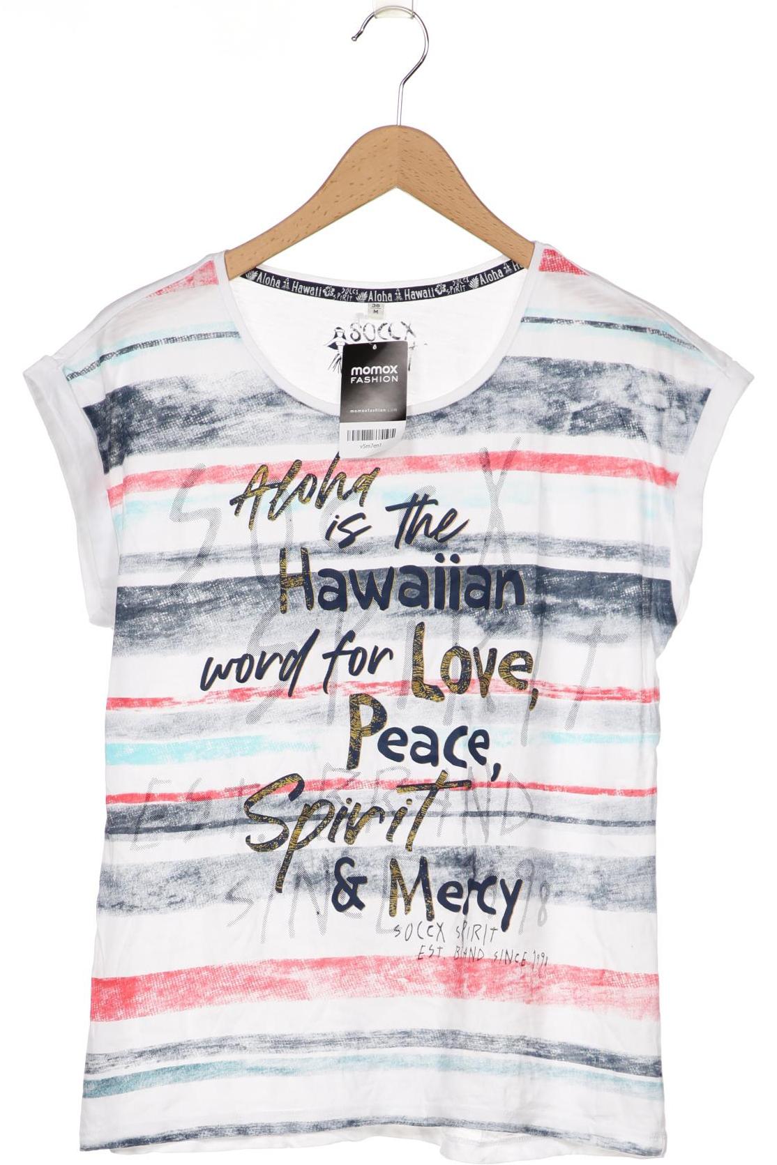 

Soccx Damen T-Shirt, mehrfarbig, Gr. 38