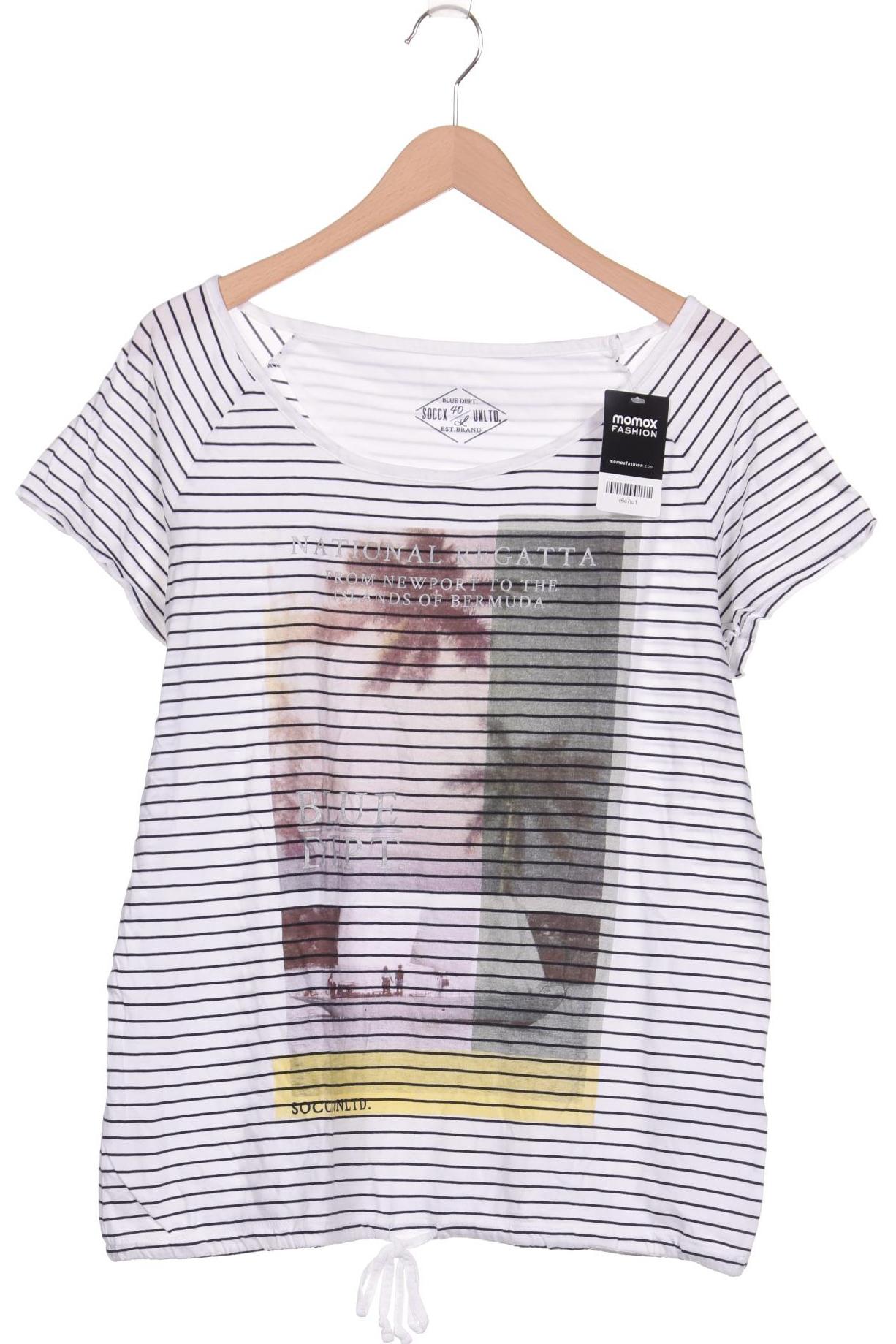 

SOCCX Damen T-Shirt, weiß
