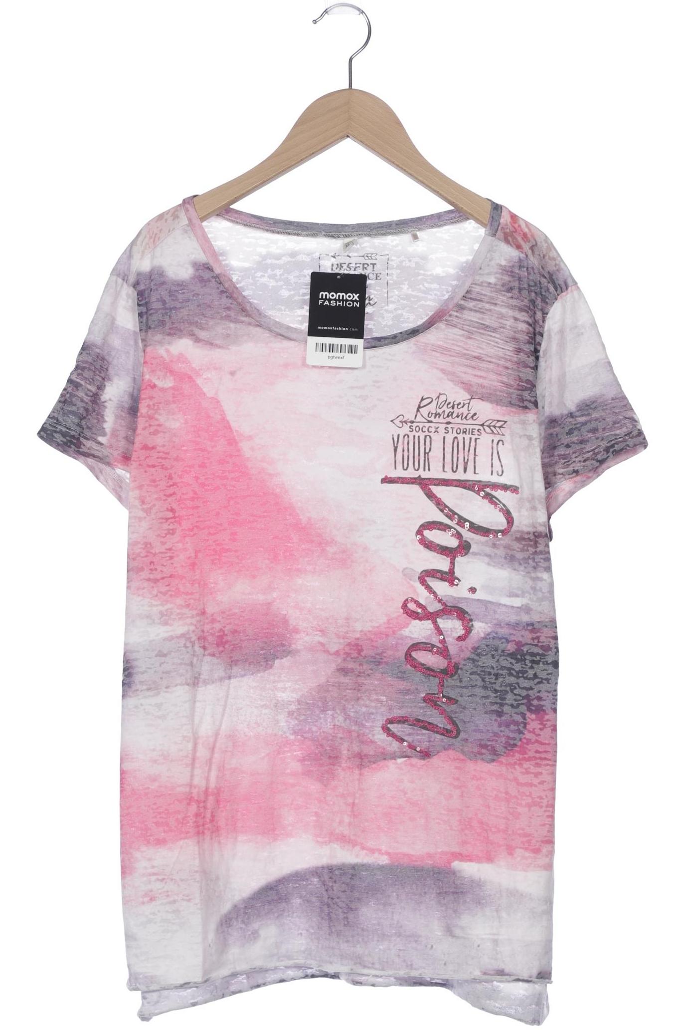 

Soccx Damen T-Shirt, pink, Gr. 42