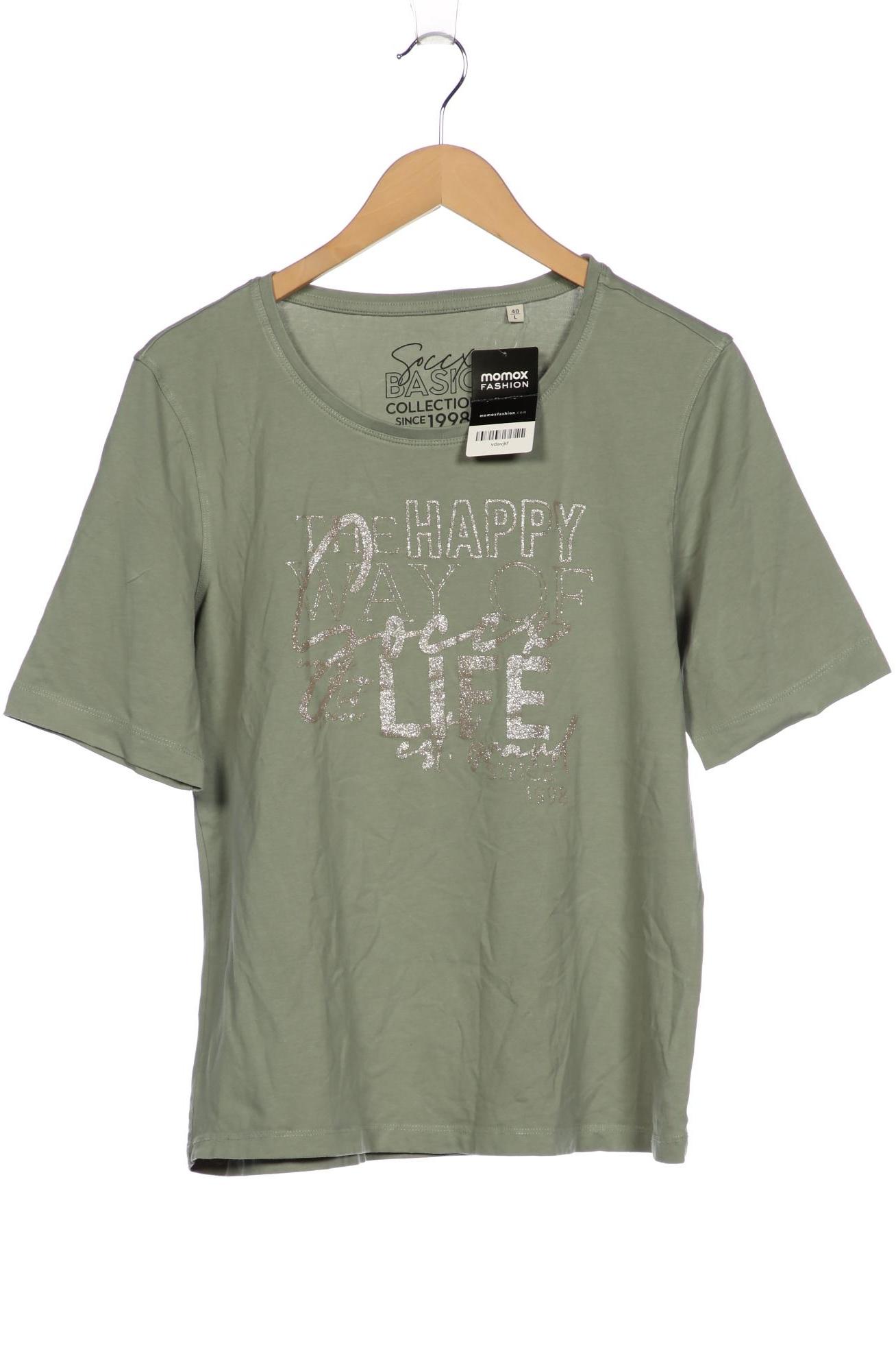 

Soccx Damen T-Shirt, türkis, Gr. 40